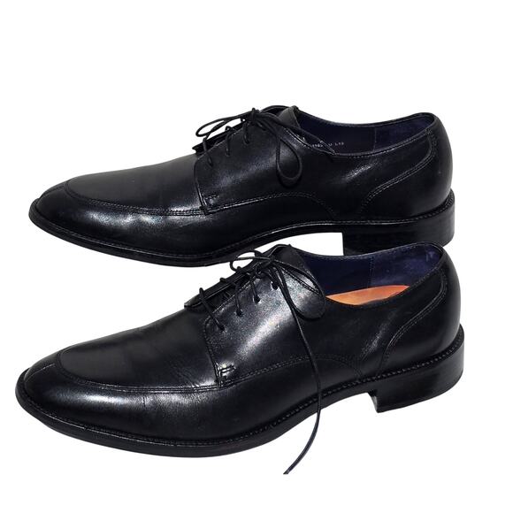 Cole Haan Mens Black Leather Lace Up Dress Shoes Oxfords Size 11M main image 4